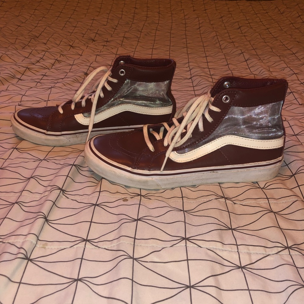 Vans SK8-HI metal mesh sides